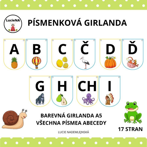 Písmenková Girlanda — foto 1