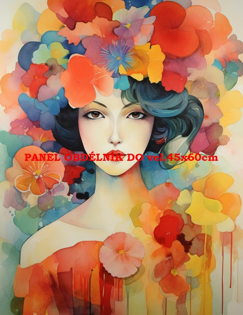 Bavlněný panel - varianty velikostí / 11x15 cm