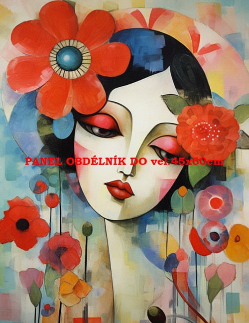 Bavlněný panel - varianty velikostí / 11x15 cm