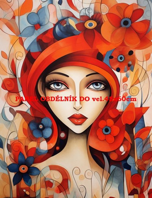Bavlněný panel - varianty velikostí / 11x15 cm