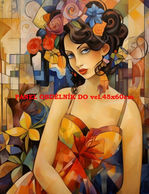 Bavlněný panel - varianty velikostí / 11x15 cm