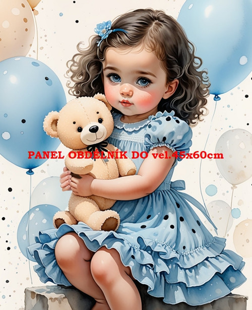 Bavlněný panel - varianty velikostí / 11x15 cm