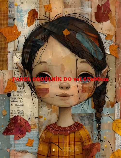 Bavlněný panel - varianty velikostí / 11x15 cm