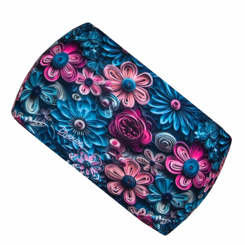 Drexiss funkční čelenka ART FLOWERS PINK