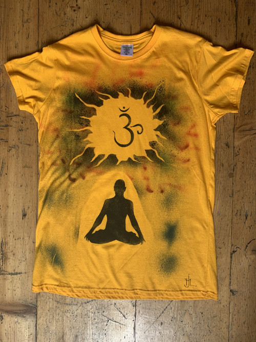 Dámské tričko ÓM meditace — foto 1