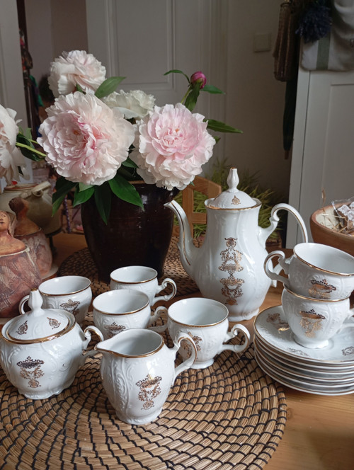 Porcelánová čajová souprava — foto 1