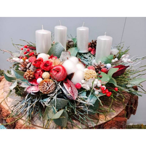 Adventní věneček č.36