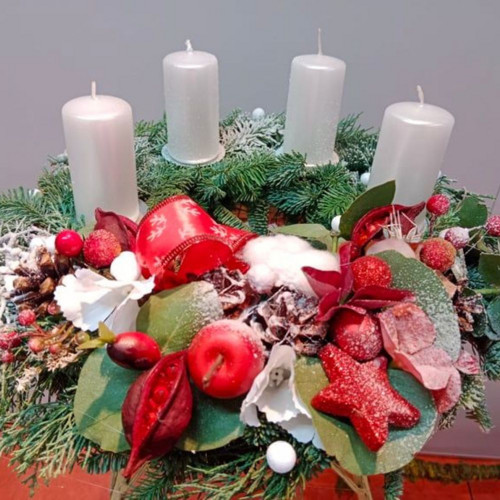 Adventní věneček č.49