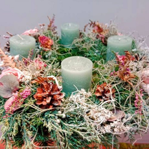 Adventní věneček č.50
