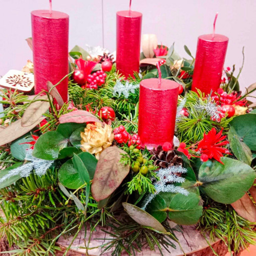 Adventní věneček č.55 — foto 1