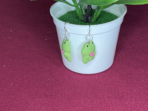 Náušnice - žabička