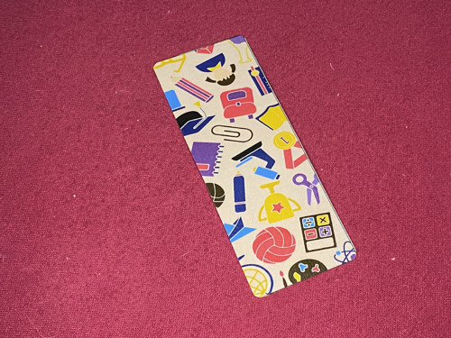 Záložka do knihy č.124 - školní