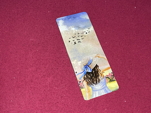 Záložka do knihy č.157 - retro žena