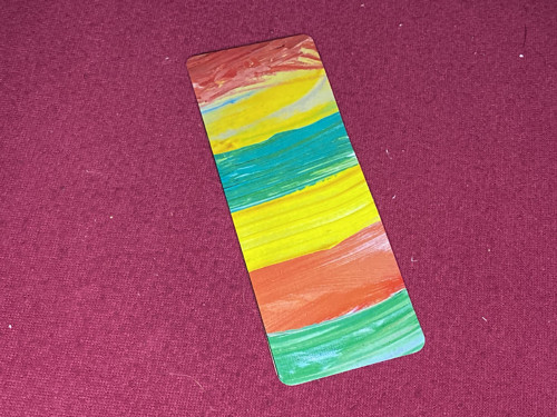 Záložka do knihy č.168 - barevný acryl