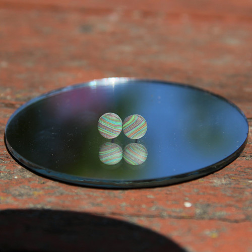 Pruhované fimo pecičky 6mm