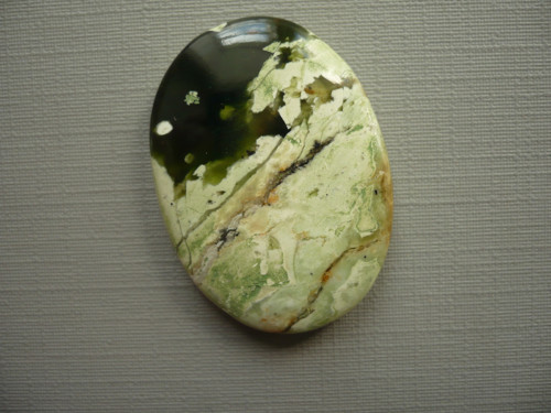 Kabošon - chalcedon zelený 32 mm, č.10f
