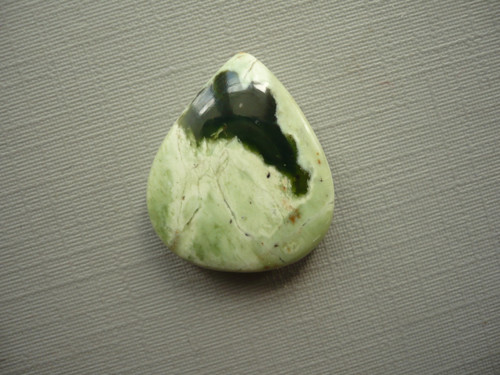 Kabošon - chalcedon zelený 21 mm, č.17f