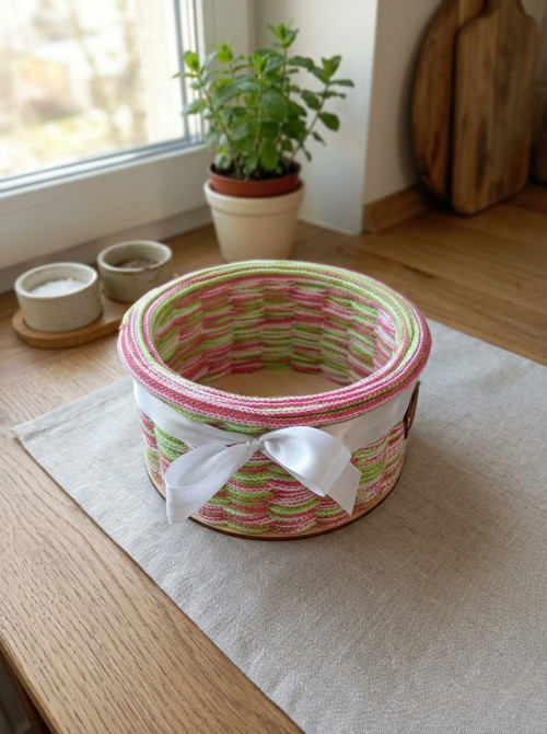 Pletený košík 20cm