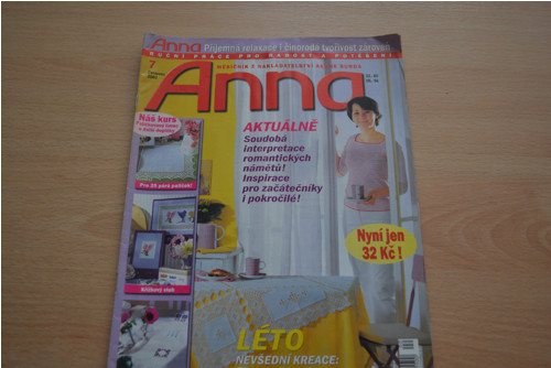 Anna 7/2002 - paličkování,výšivka,háčkování — foto 1