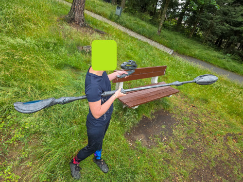 Tyčová Zbraň ze seriálu Stargate - Hvezdná Brána