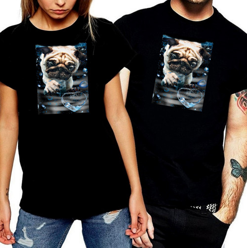 Mops Tričko Unisex "Pod Vodou" — foto 1