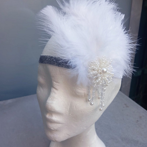 Great Gatsby Bride Flower... čelenka