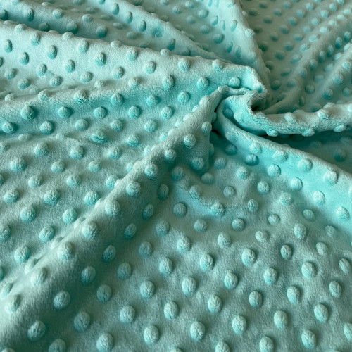 MINKY DOT tmavší mentolová
