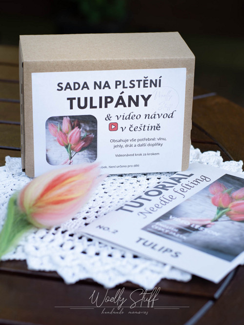 Sada na plstění: Tulipány