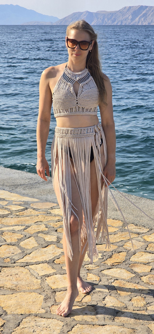 Macrame set " Písečný sen".