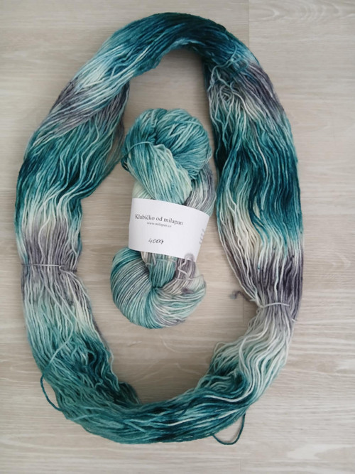 Ručně barvená příze 4009 150 g