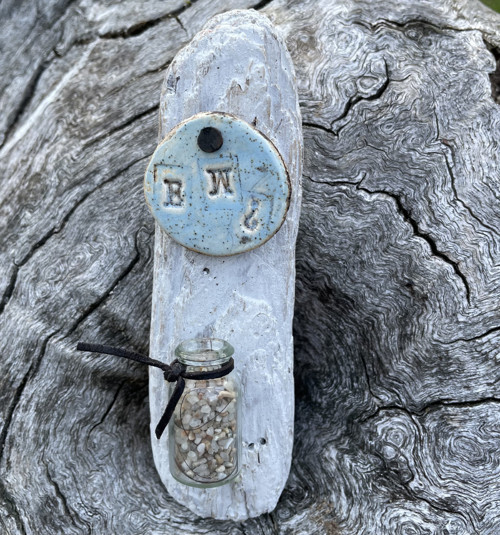 Driftwood A Keramika - Nástěnný Závěs