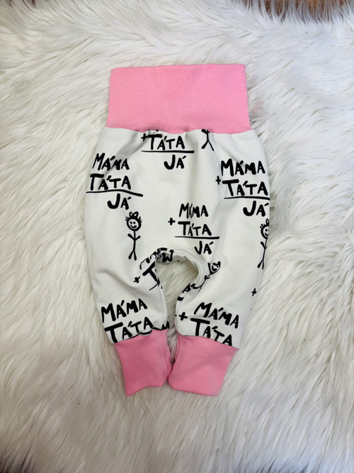 BAGGY TEPLÁČKY - MÁMA + TÁTA = JÁ