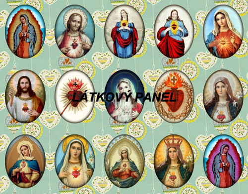 Bavlněný panel 19x25 cm
