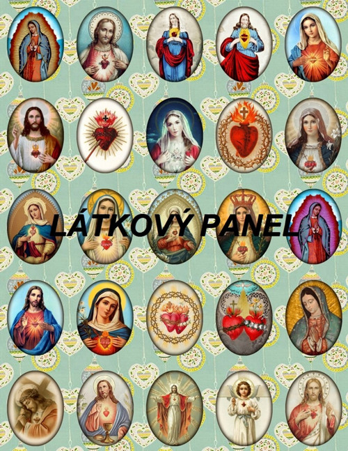 Bavlněný panel 19x25 cm