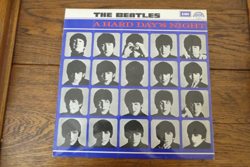 LP THE BEATLES A hard day's