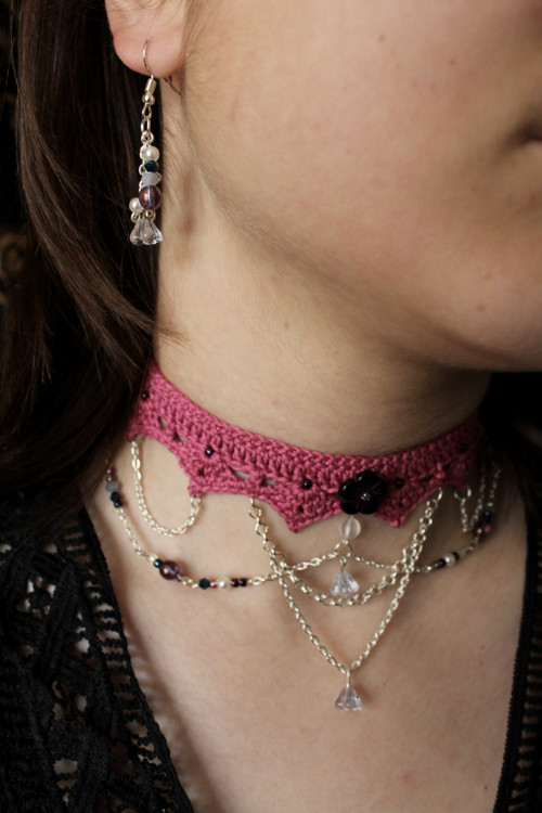 Marina - set choker + náušnice