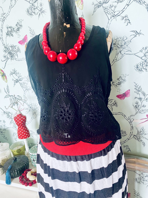 Top boho black — foto 1