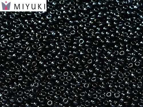 Miyuki Round 8/0 - Black Honey Full