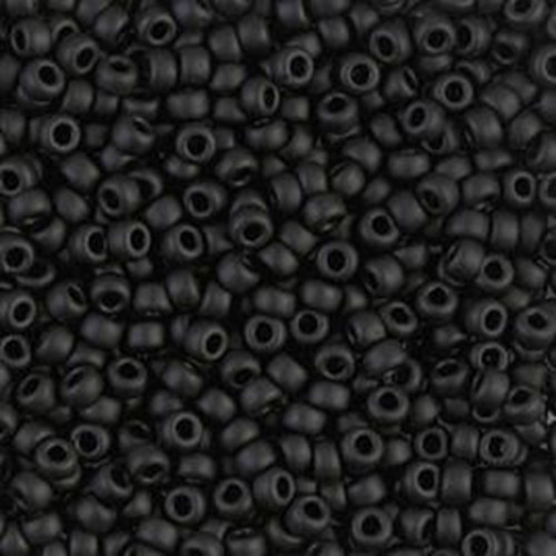 Miyuki Round 8/0 - Black Matted