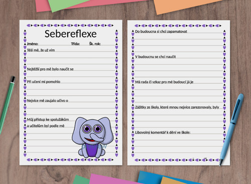 (formativní) Sebereflexe zvěrky - slon — foto 1
