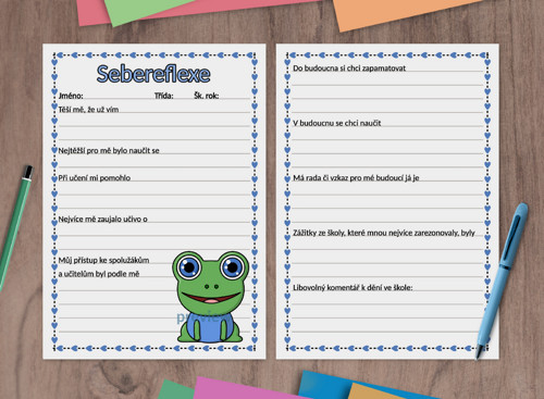 (formativní) Sebereflexe zvěrky - žába