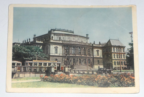 POHLEDNICE • Praha, Dům umělců - Rudolfinum, 1956