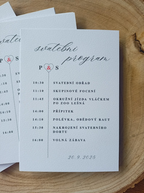 Svatební program — foto 1