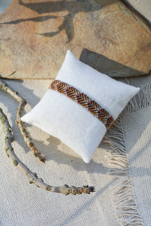 Minimalistický macramé náramek - indian IV.