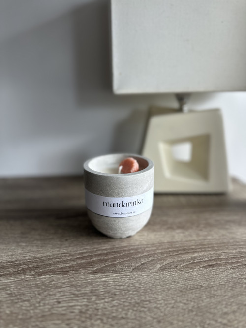 Sójová svíčka - mandarinka — foto 1