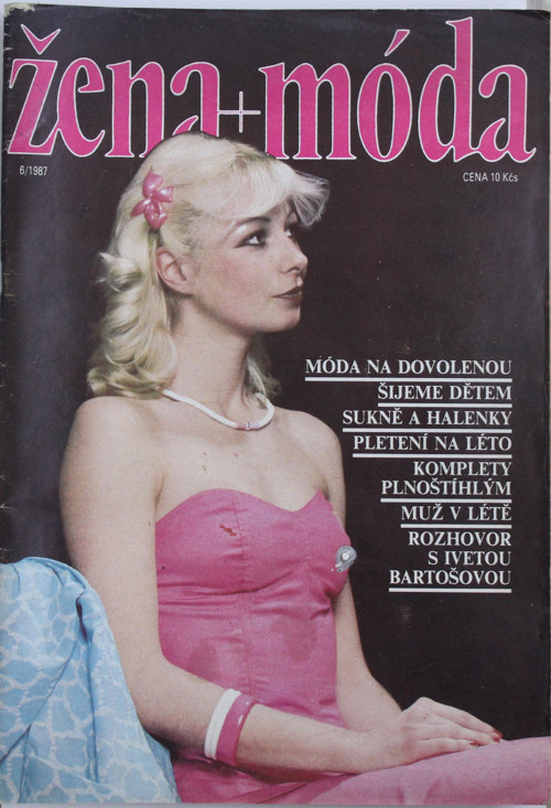 Žena a móda šitá móda 6/87 — foto 1