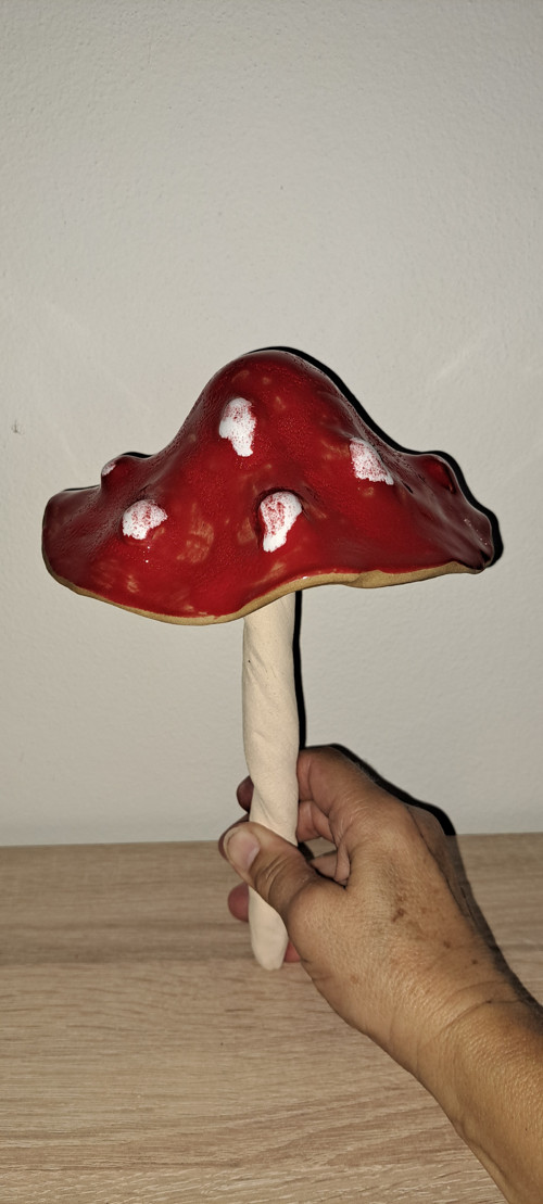 Muchomůrka MEGA2-průměr kloboučku 16cm — foto 1