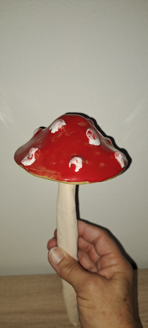 Muchomůrka 10cm s výstupky