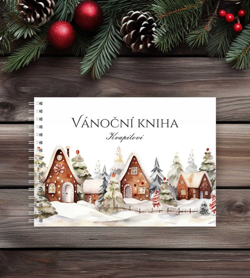 Vánoční kniha - Rodinné vánoční fotoalbum