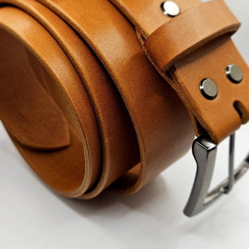 Opasek pánský Cognac/grey — foto 1